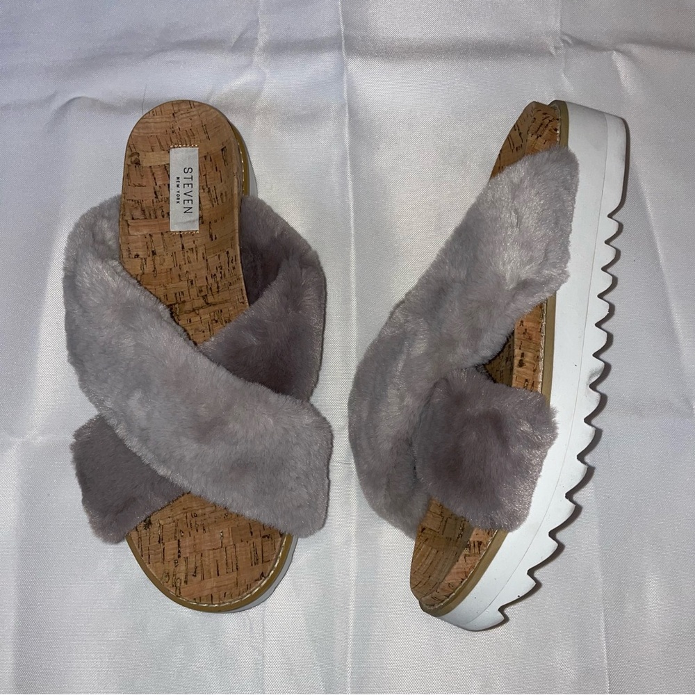 Steven New York Cado Sandal size 10 gray